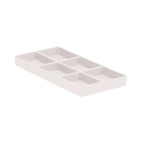 Cabinet Tray mit 6 Fächern weiß  St