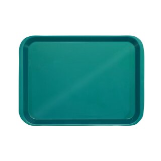 Behandlungstray o. Eint. türkis  St