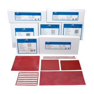 Diagonalgitter 7,5x15cm  10St