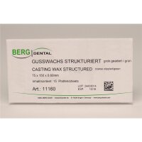 Gusswachs strukt. grün grob gead.0,60 Pa