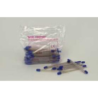 Speichelsauger T.C.tra.blau los.Ka.100St