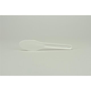 Plastikspatel weiß flexibel St