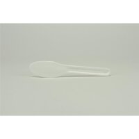 Plastikspatel weiß flexibel St