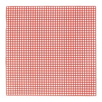 Wachsgitter rot 10x10mm  10St