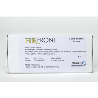 Mundspiegel HR Front CS 6/0   6St