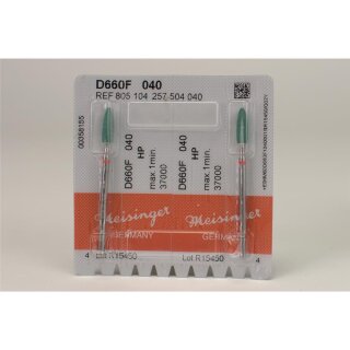 Diamantschleifkörper D660F 040 Hst 2St