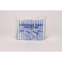Hygovac Vent Absaugk. weiß/blau 100St