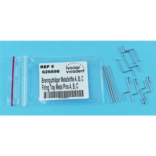 Brenngutträger Metallstifte ABC  Pa