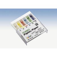 Papierspitzen color ISO  25 500St