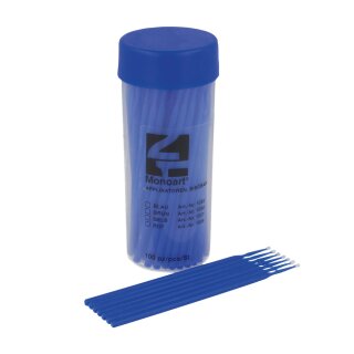 MONOART Applikatoren blau  100St