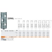 Trepanbohrer 229 XL 050 WstL St