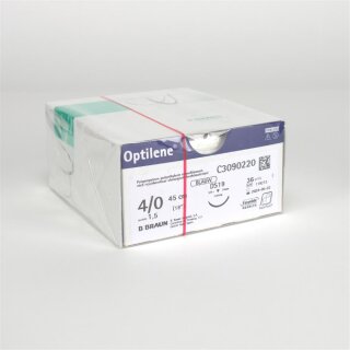 Optilene blau 4/0 DS19 45cm 3Dtz