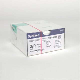 Optilene blau 3/0 DS19 45cm 3Dtz