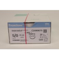 Optilene blau 5/0 DSMP19 45cm 3Dtz