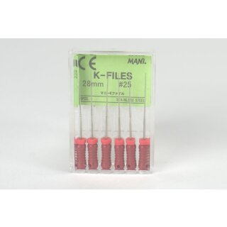 K-Feilen Mani 28mm Gr.025  Pa