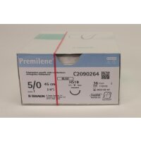 Optilene blau 5/0 HS18 45cm 3Dtz