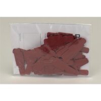 Signalaufstecker rot 100St