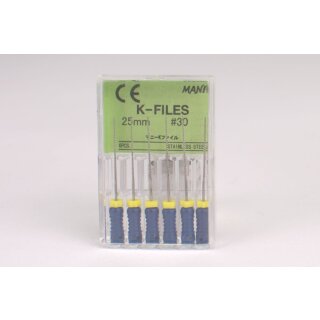 K-Feilen Mani 25mm Gr.030  Pa