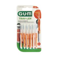 GUM TRAV-LER 0,9 Kerze orange 50St