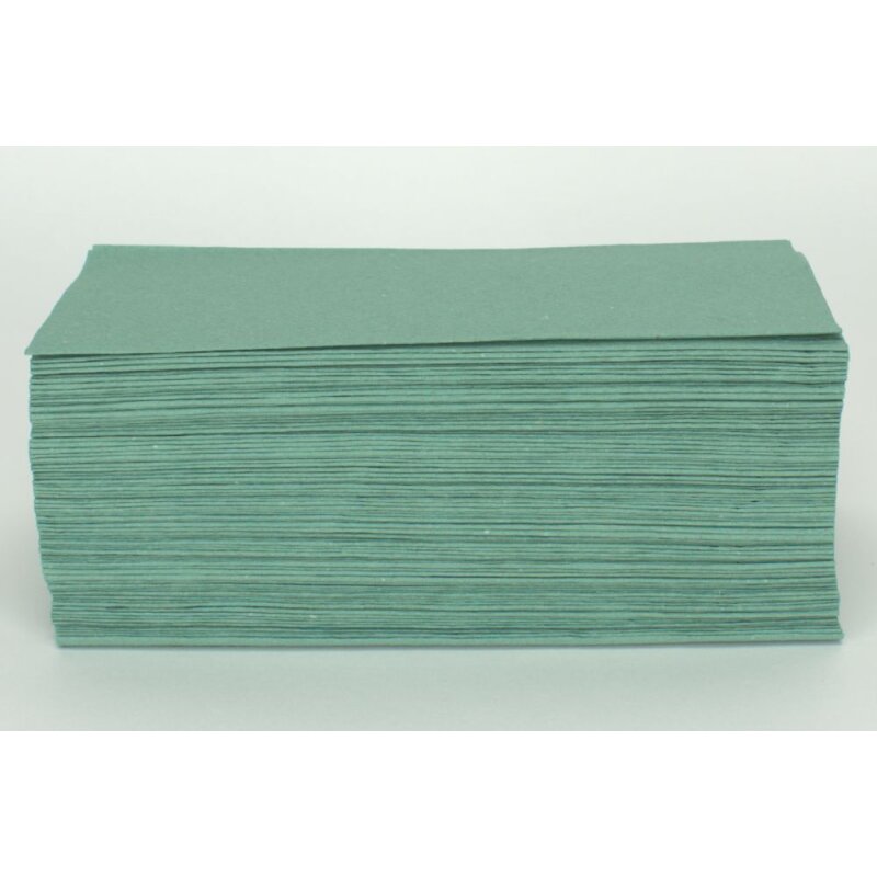 Einmalhandtuch grün 25x23cm 5000St, 19,79