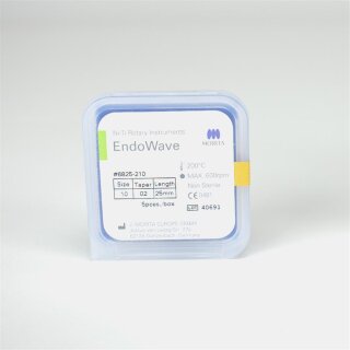 EndoWave NiTi Feile 02.10 25mm  5St