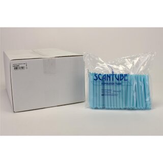 Aspirator Tubes hellblau 135mm 10x100St