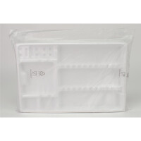 Einmaltray Kunststoff 18x28 400St