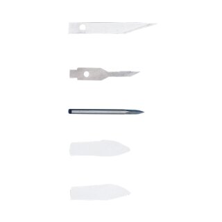 Ersatzklingen glatt 1050-0100 8St