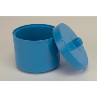 Prothesenreinigungs Box blau  St