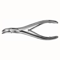 Hohlmeisselzange 3,5/150mm gebogen St