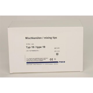 Voco Mischkanülen Typ 19 blau 30St