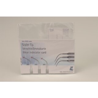 PIEZO Scaler Tip Verschleißmesskarte St