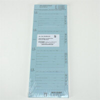 Adressfelder standard blau 200St