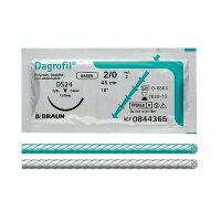 Dagrofil grün 3/0 DS19 45cm  Dtz