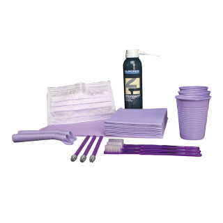 Colourline Materialpaket lila Set