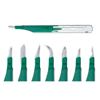 Sicherheitsskalpell Fig. 15 10 St Pa