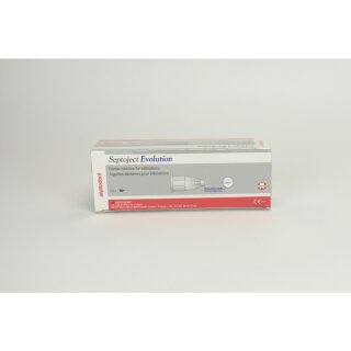Septoject Evolution 30G 0,3x25mm kurz