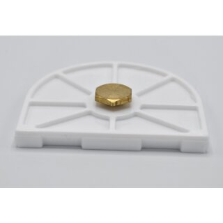 zeiser Snap-On Platte rund/klein 50St