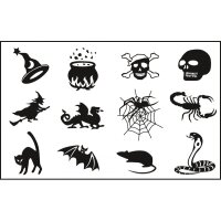 Einlegemotiv KFO Black Edition 12St