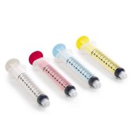 Canalpro color Syringes 10ml rot 50St