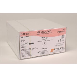 Glycolon violett 6/0 DSM11 2Dtz