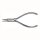 Flachzange 140mm Maul gerieft grazil St