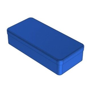 Aluminium Box blau 21x10x5cm St