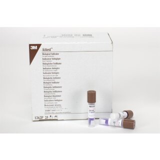 Attest Indikator-Ampullen Dampf  25St