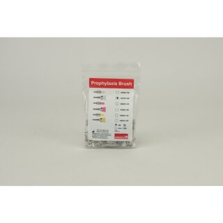 Prophy Bürste SC 1481 weiß Topf Gr.100St