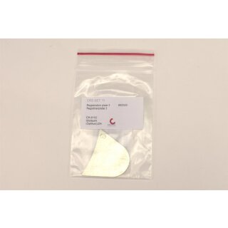 Registrierplatte 3 zu Set 15 St
