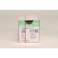 Supramid schwarz DS19 3/0 75cm  Dtz