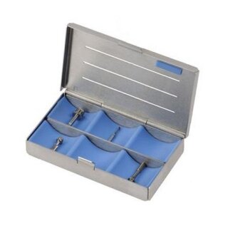 Kassette 11x6 11x7x2cm 6Fächer St