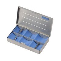 Kassette 11x6 11x7x2cm 6Fächer St