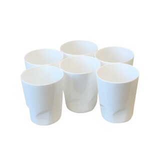 Mundspülbecher color hellblau Kusto  6St